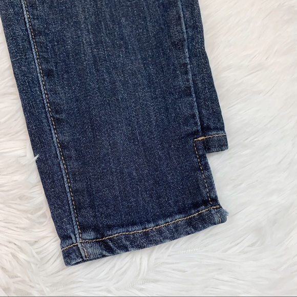 Frame Denim Le High Skinny Side Step Jeans, Harway high waisted dark wash - Picture 14 of 14